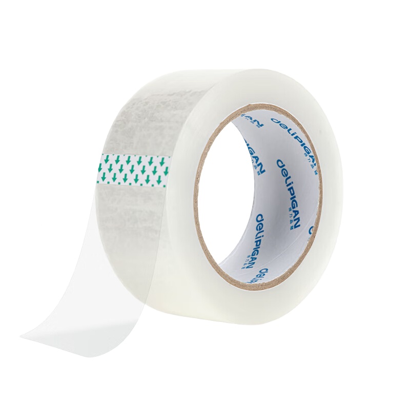 得力（deli） 60m 48mm 透明胶带 （单位：卷）